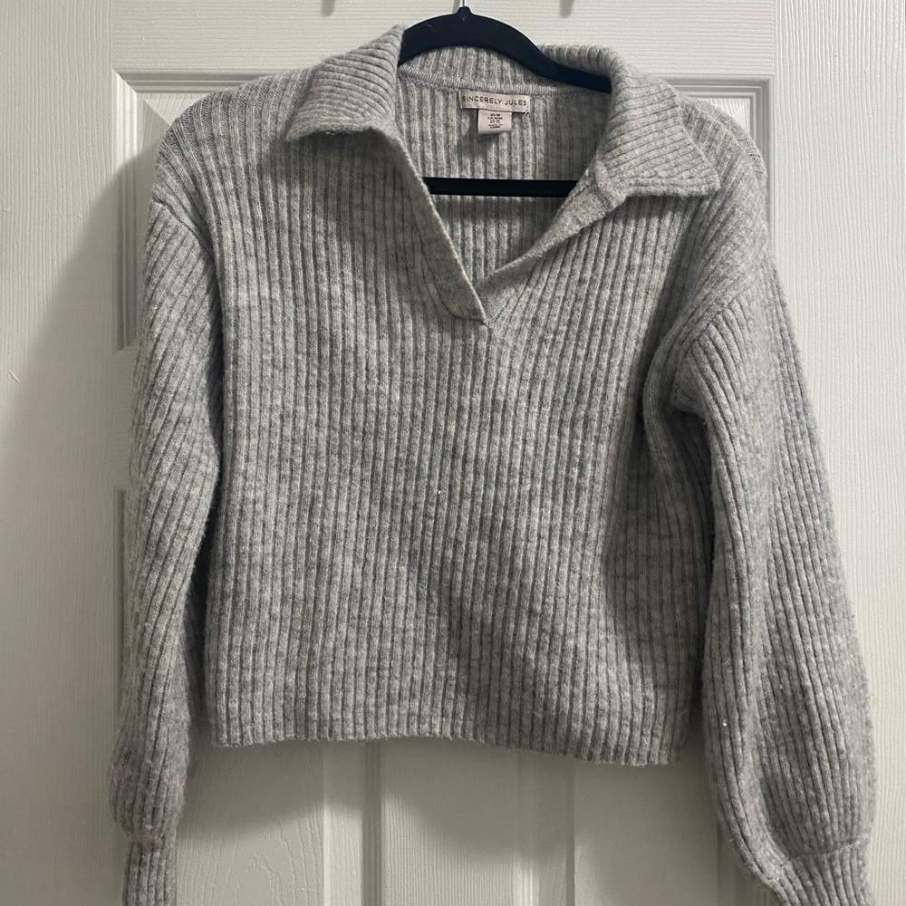 Cozy Cropped Sweater